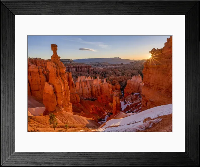 Framed Print : Thors Hammer at Sunrise, Bryce Canyon National Park, Utah, USA Framed Print : Thors Hammer at Sunrise, Bryce Canyon National Park, Utah, USA