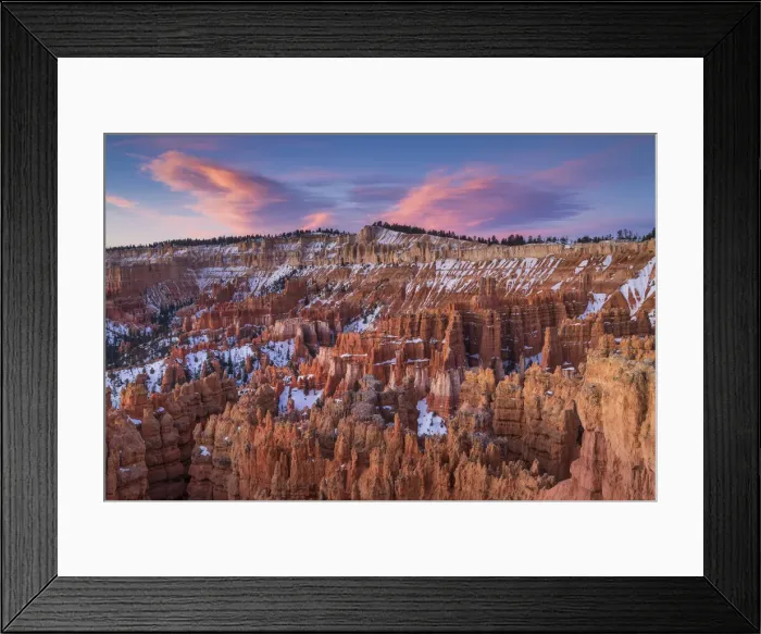 Framed Print : Silent City at Sunrise, Bryce Canyon National Park, Utah, USA Framed Print : Silent City at Sunrise, Bryce Canyon National Park, Utah, USA