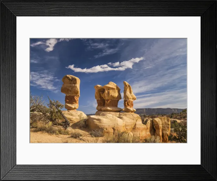 Framed Print : Devils Garden, Grand Staircase Escalante Nationa Monument, Utah, USA Framed Print : Devils Garden, Grand Staircase Escalante Nationa Monument, Utah, USA