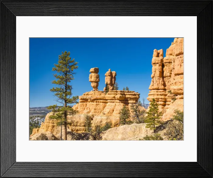 Framed Print : Hoodoos in Red Canyon, Dixie National Forest, Utah, USA Framed Print : Hoodoos in Red Canyon, Dixie National Forest, Utah, USA