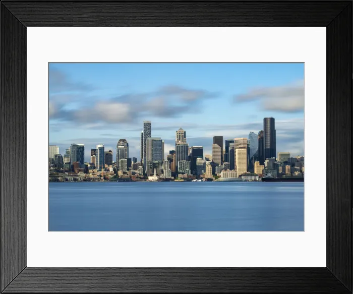 Framed Print : USA, Pacific Northwest, Washington, Seattle skyline Framed Print : USA, Pacific Northwest, Washington, Seattle skyline