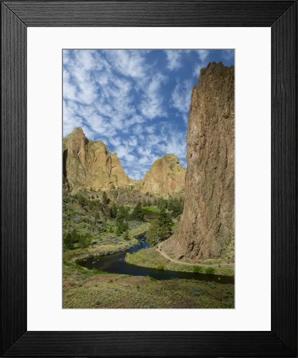 Framed Print : USA, Oregon, Deschutes County, Terrebonne, Smith Rock State Park Framed Print : USA, Oregon, Deschutes County, Terrebonne, Smith Rock State Park