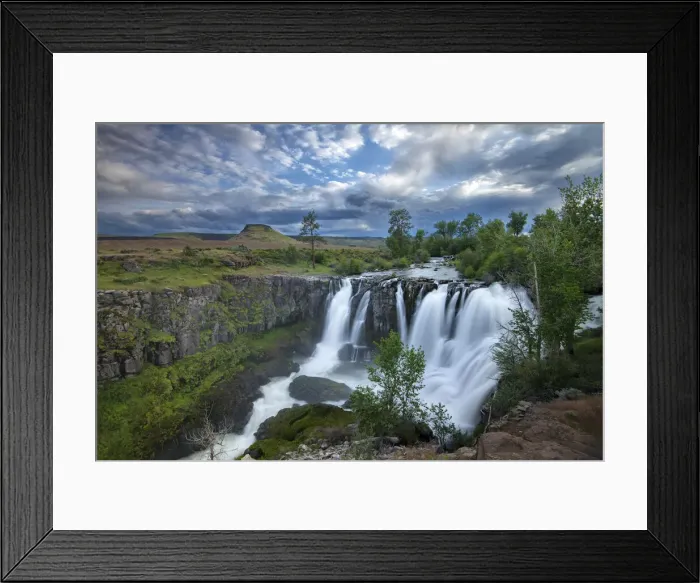 Framed Print : USA, Oregon, Tygh Valley White River Falls, State Park Framed Print : USA, Oregon, Tygh Valley White River Falls, State Park
