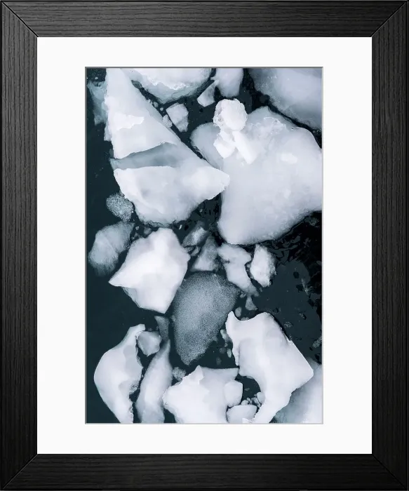 Framed Print : Ice floating in Neko Harbour, Antarctica Framed Print : Ice floating in Neko Harbour, Antarctica