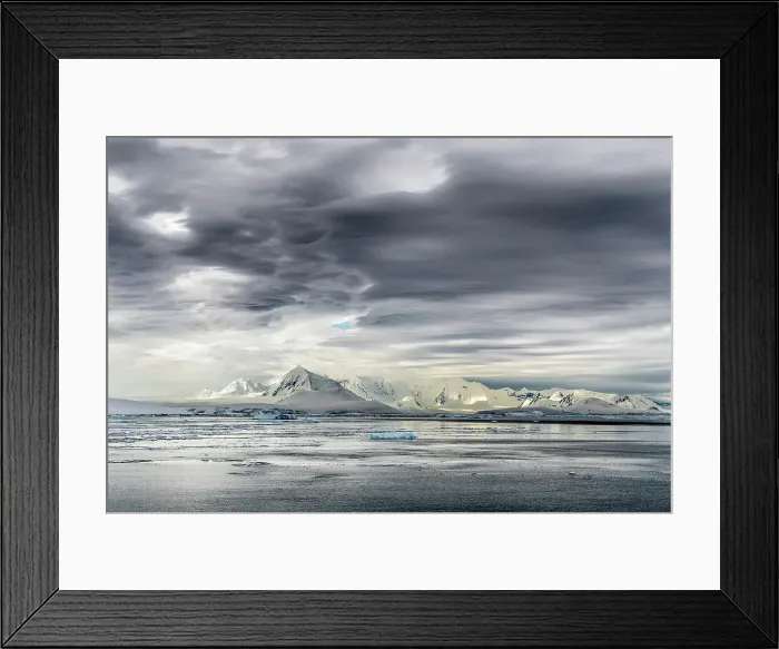 Framed Print : Mountains on the Lemaire Channel, Antarctica Framed Print : Mountains on the Lemaire Channel, Antarctica
