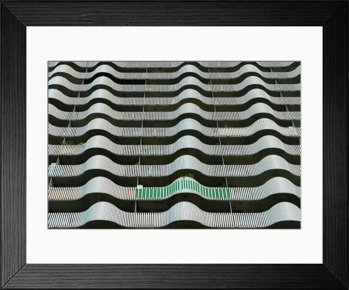 Framed Print : Detail of facade of Citygate Tower, Kagran, Vienna, Austria Framed Print : Detail of facade of Citygate Tower, Kagran, Vienna, Austria