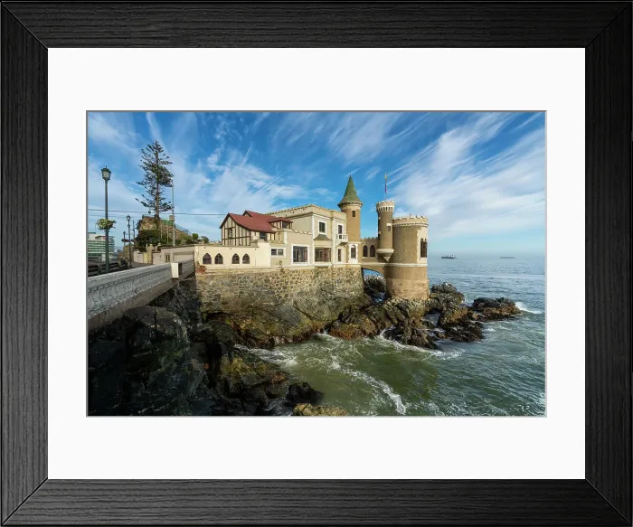 Framed Print : Castillo Wullf, Vina del Mar, Valparaiso Province, Valparaiso Region, Chile Framed Print : Castillo Wullf, Vina del Mar, Valparaiso Province, Valparaiso Region, Chile