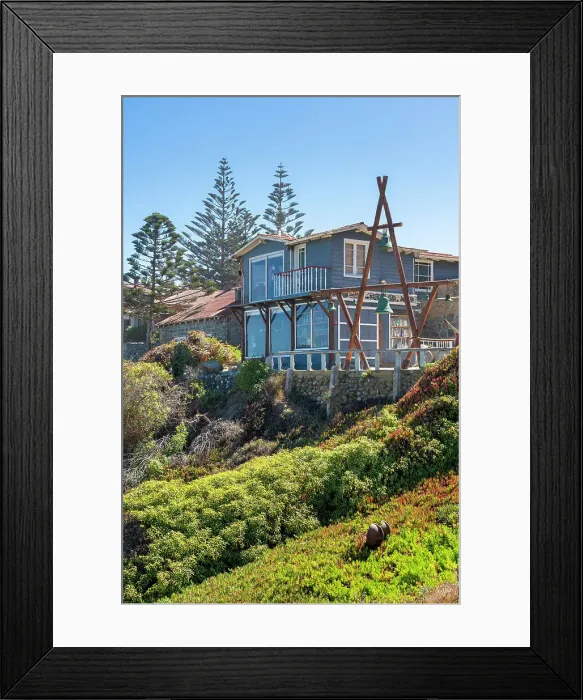 Framed Print : House of Pablo Neruda, Pablo Neruda Museum, Isla Negra, El Quisco, San Antonio Province, Valparaiso Region, Chile Framed Print : House of Pablo Neruda, Pablo Neruda Museum, Isla Negra, El Quisco, San Antonio Province, Valparaiso Region, Chile