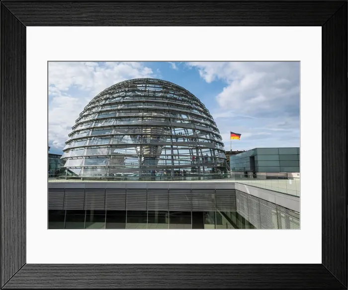 Framed Print : Dome of the Reichstag (Parliament building) designed by Norman Forster architects, Berlin, Germany Framed Print : Dome of the Reichstag (Parliament building) designed by Norman Forster architects, Berlin, Germany