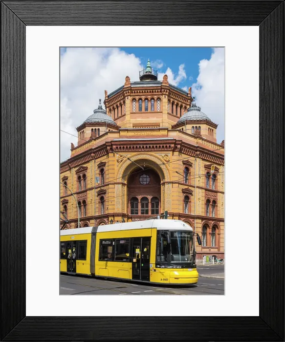 Framed Print : Postfuhram building, Oranienburger Strasse, Berlin, Germany Framed Print : Postfuhram building, Oranienburger Strasse, Berlin, Germany