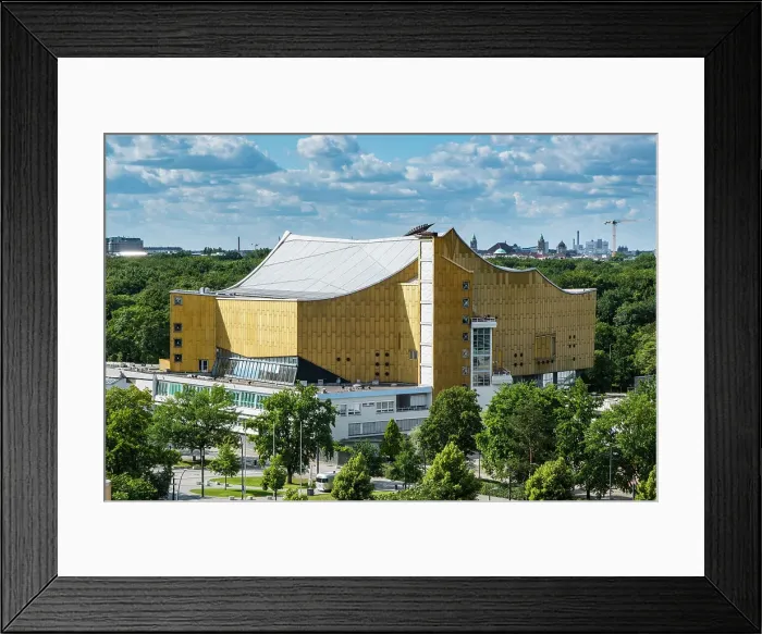 Framed Print : Berliner Philharmonie building, Berlin, Germany Framed Print : Berliner Philharmonie building, Berlin, Germany