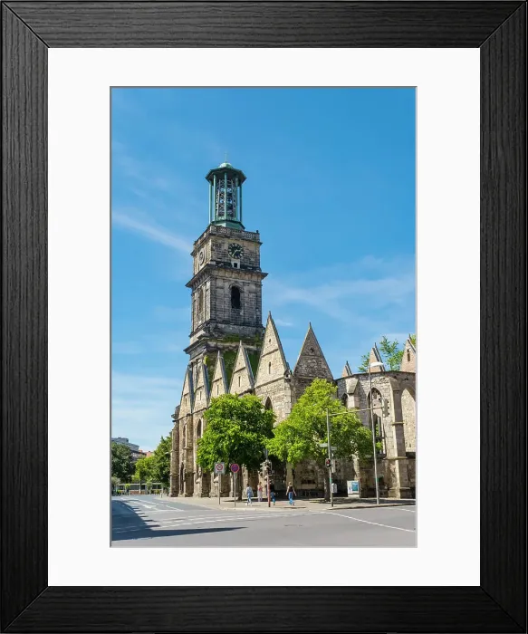 Framed Print : Aegidienkirche, Hannover, Lower Saxony, Germany Framed Print : Aegidienkirche, Hannover, Lower Saxony, Germany