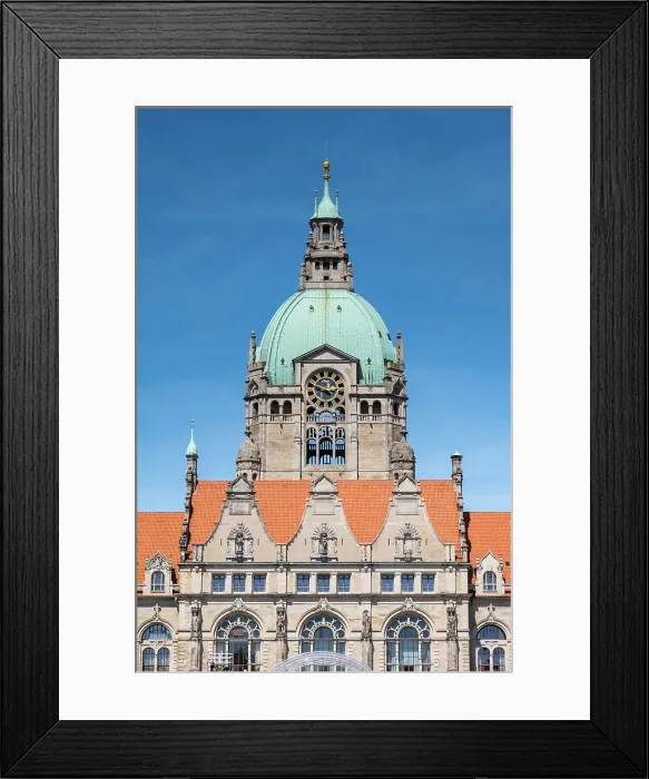 Framed Print : New Town Hall (Neues Rathaus), Hannover, Lower Saxony, Germany Framed Print : New Town Hall (Neues Rathaus), Hannover, Lower Saxony, Germany