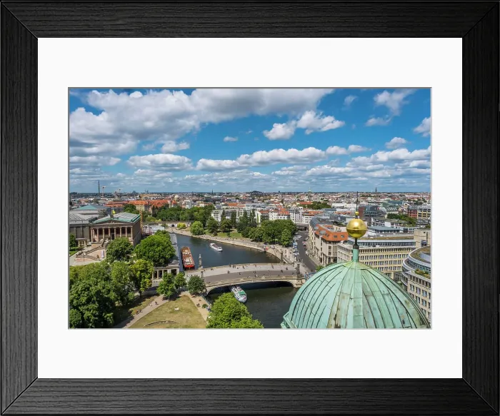 Framed Print : River Spree from the Berliner Dom (Cathedral) Berlin, Germany Framed Print : River Spree from the Berliner Dom (Cathedral) Berlin, Germany