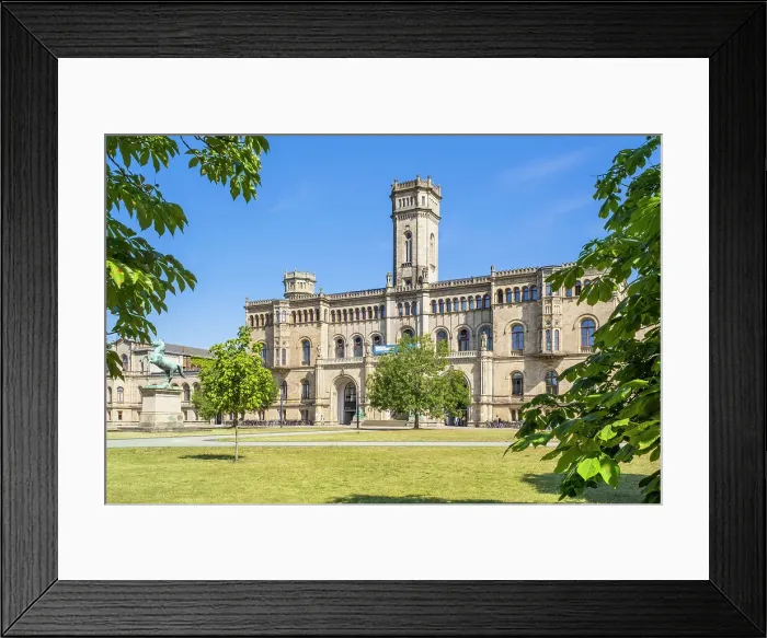 Framed Print : Liebniz University, Hannover, Lower Saxony, Germany Framed Print : Liebniz University, Hannover, Lower Saxony, Germany