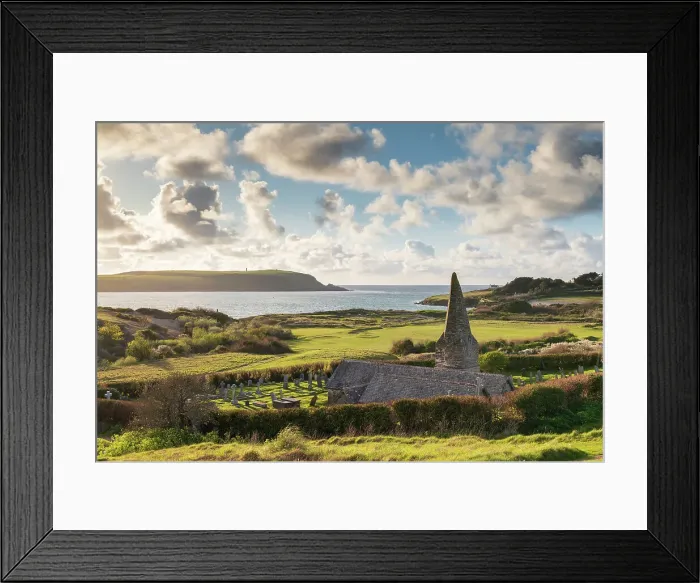 Framed Print : St Enodoc Church near the entrance to the Camel Estuary, Trebetherick, Cornwall, England. Spring (April) 2022 Framed Print : St Enodoc Church near the entrance to the Camel Estuary, Trebetherick, Cornwall, England. Spring (April) 2022