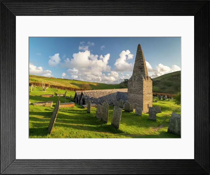 Framed Print : St Enodoc Church near the entrance to the Camel Estuary, Trebetherick, Cornwall, England. Spring (April) 2022 Framed Print : St Enodoc Church near the entrance to the Camel Estuary, Trebetherick, Cornwall, England. Spring (April) 2022