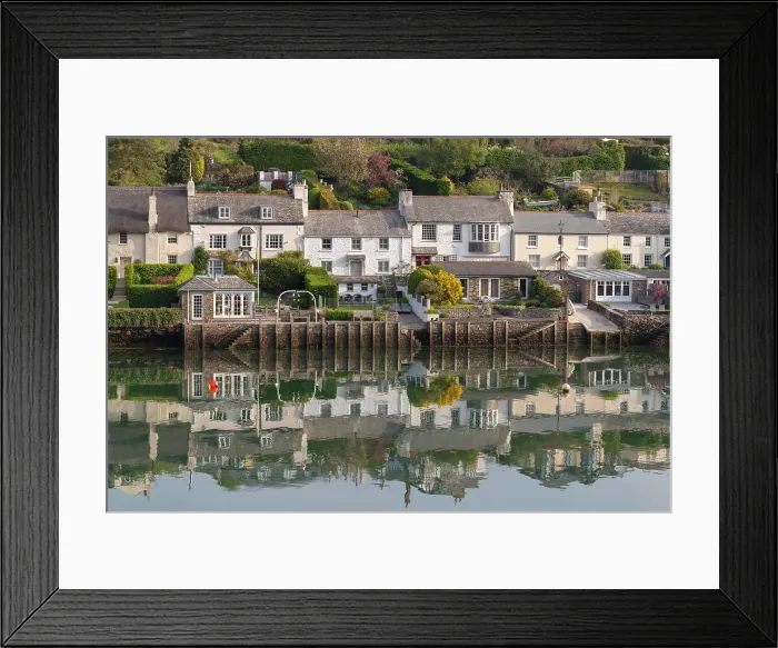 Framed Print : Pretty cottages on the estuary in the South Hams village of Newton Ferrers, Devon, England. Spring (April) 2022 Framed Print : Pretty cottages on the estuary in the South Hams village of Newton Ferrers, Devon, England. Spring (April) 2022