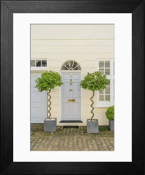 Framed Print : Building facade, Paddington, London, England, UK Framed Print : Building facade, Paddington, London, England, UK