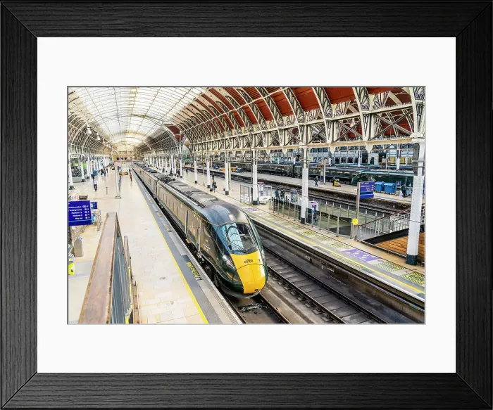 Framed Print : Paddington Railway station, Paddington, London, England, UK Framed Print : Paddington Railway station, Paddington, London, England, UK