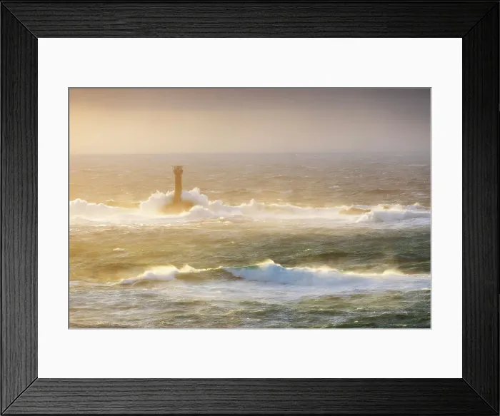 Framed Print : Longships Lighthouse during Storm Eunice 18th February 2022, Lands End, Cornwall, England, UK Framed Print : Longships Lighthouse during Storm Eunice 18th February 2022, Lands End, Cornwall, England, UK