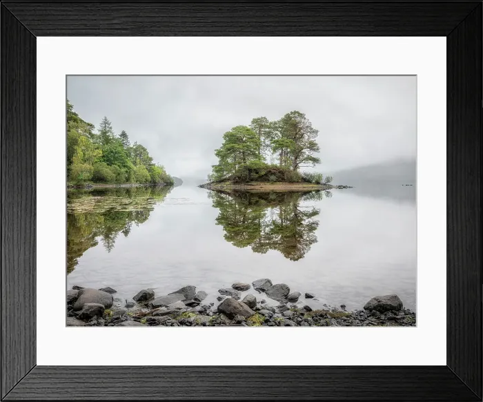 Framed Print : Otter Island, Derwent Water, Lake District National Park, Cumbria, England, UK Framed Print : Otter Island, Derwent Water, Lake District National Park, Cumbria, England, UK
