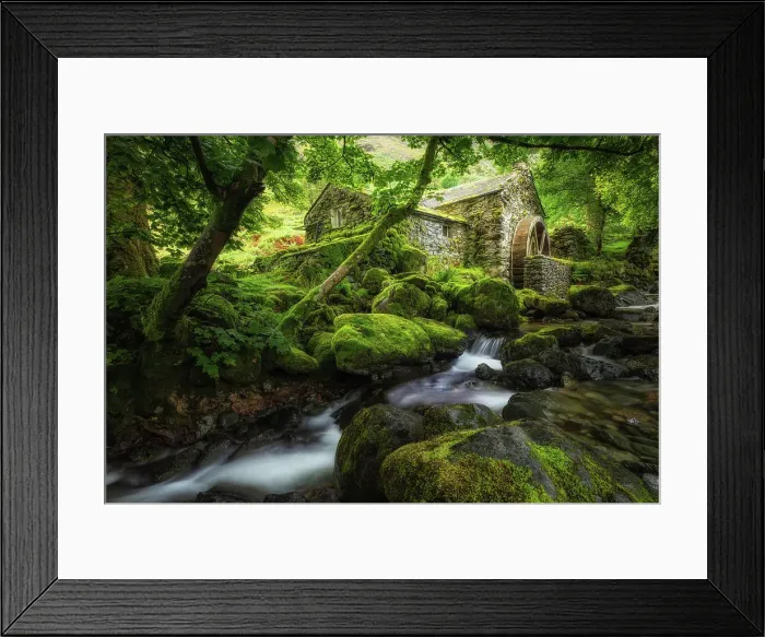 Framed Print : Dissused Mill, Borrowdale, Lake District National Park, Cumbria, England, UK Framed Print : Dissused Mill, Borrowdale, Lake District National Park, Cumbria, England, UK