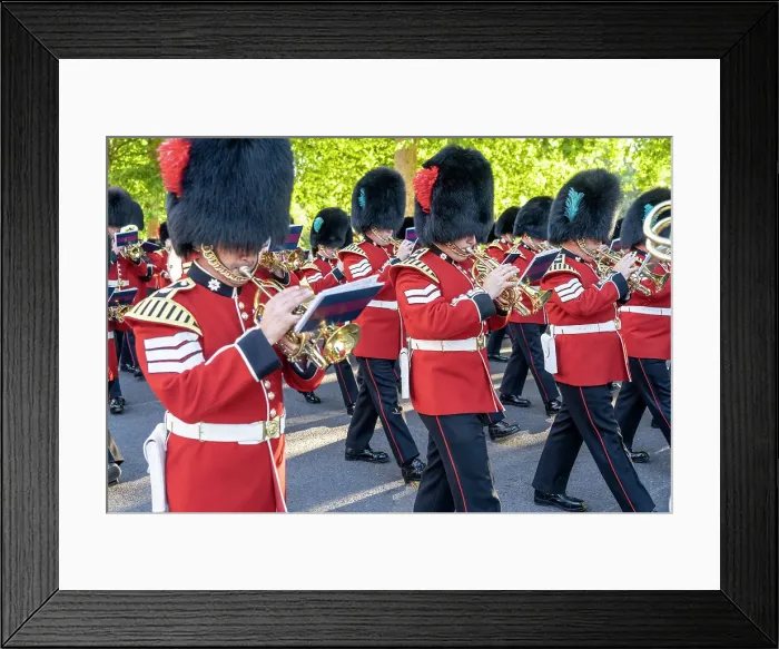 Framed Print : The Queens guards during Beating the Retreat. This is a military ceremony dating back to the 17th-century. Westminster, London, England, Uk Framed Print : The Queens guards during Beating the Retreat. This is a military ceremony dating back to the 17th-century. Westminster, London, England, Uk