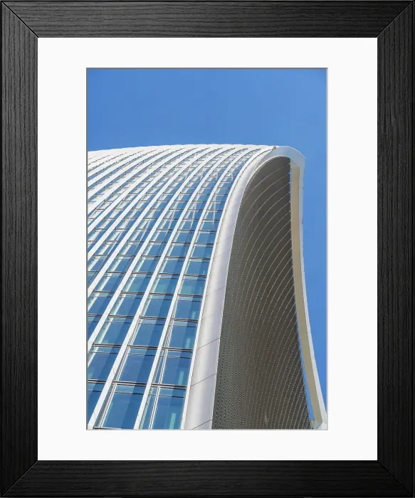 Framed Print : The Fenchurch Building also known as The Walkie-Talkie building, City of London, London, England, Uk