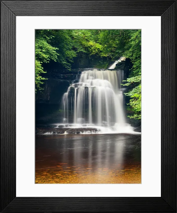 Framed Print : United Kingdom, England, North Yorkshire, West Burton. Cauldron Falls waterfall Framed Print : United Kingdom, England, North Yorkshire, West Burton. Cauldron Falls waterfall