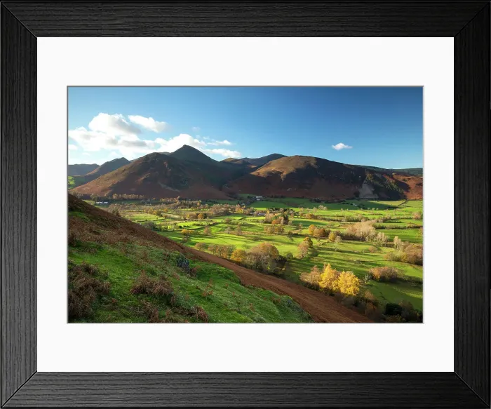 Framed Print : Newlands Valley, Lake District, UK Framed Print : Newlands Valley, Lake District, UK