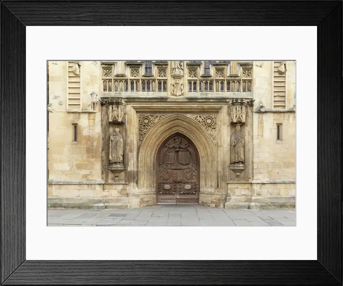 Framed Print : Main door of Bath Abbey, Bath, Somerset, UK Framed Print : Main door of Bath Abbey, Bath, Somerset, UK