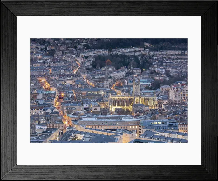 Framed Print : Bath Skyline, Bath, Somerset, UK