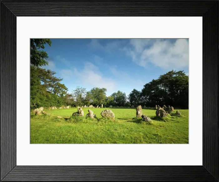 Framed Print : Rollright Stones, Cotswolds, England, UK Framed Print : Rollright Stones, Cotswolds, England, UK