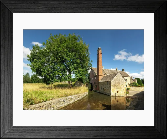Framed Print : The Old Mill in Lower Slaughter, Gloucestershire, Cotswolds, England, UK Framed Print : The Old Mill in Lower Slaughter, Gloucestershire, Cotswolds, England, UK