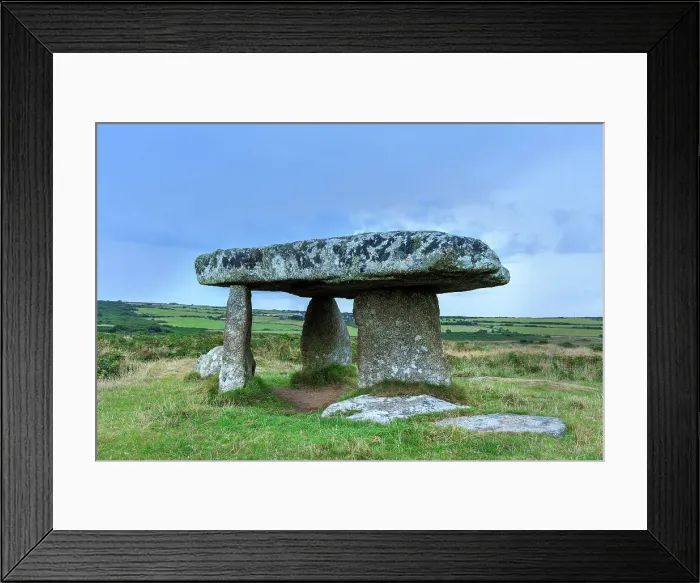 Framed Print : Lanyon Quoit, Cornwall, England, UK Framed Print : Lanyon Quoit, Cornwall, England, UK