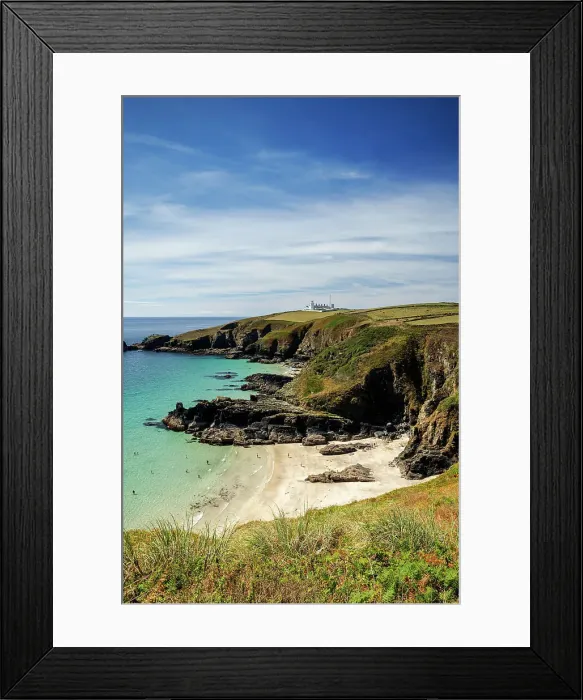 Framed Print : Housel Bay, the Lizard Peninsula and Lighthouse, Lizard, Cornwall, England, UK Framed Print : Housel Bay, the Lizard Peninsula and Lighthouse, Lizard, Cornwall, England, UK