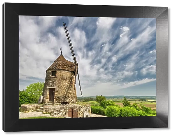 Cugarel Windmill, Castelnaundary, Haute-Garonne, Occitanie Region, France