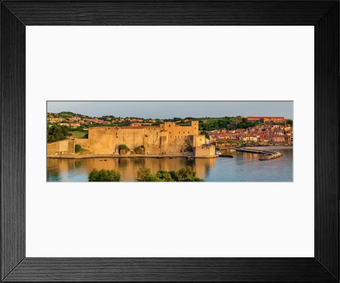 Framed Print : Royal Castle of Collioure, Pyrenees Orientales, Occitanie Region, France Framed Print : Royal Castle of Collioure, Pyrenees Orientales, Occitanie Region, France