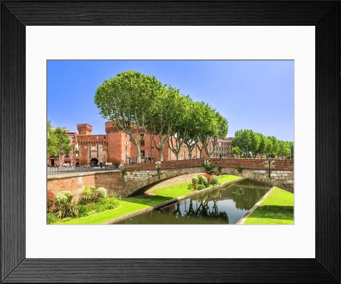 Framed Print : Castillet, Perpignan, Pyrenees Orientales, Occitanie Region, France Framed Print : Castillet, Perpignan, Pyrenees Orientales, Occitanie Region, France
