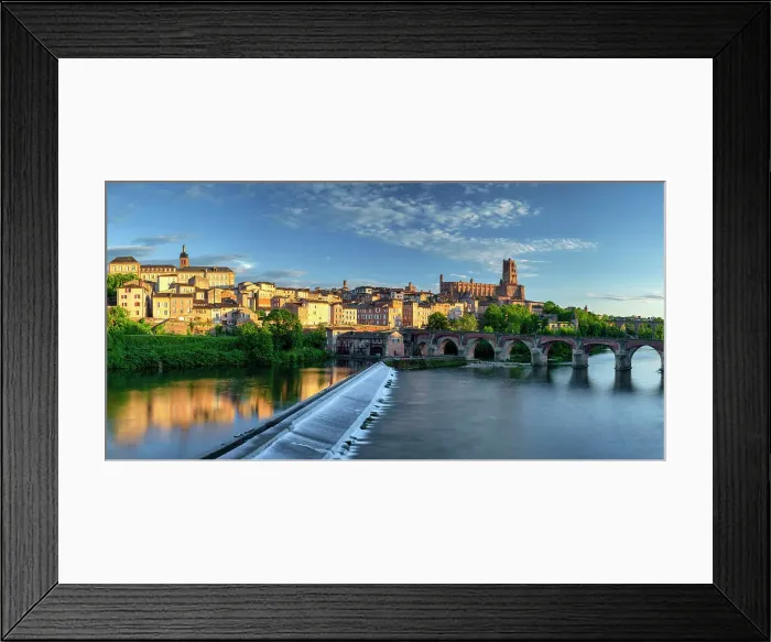 Framed Print : River Tarn at Albi, UNESCO World Heritage Site, Midi-Pyrenees, Occitanie, France Framed Print : River Tarn at Albi, UNESCO World Heritage Site, Midi-Pyrenees, Occitanie, France