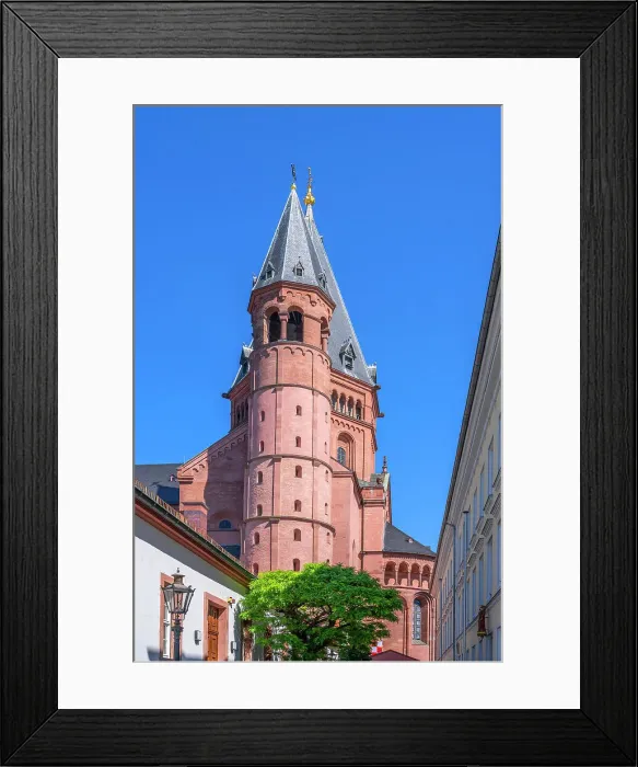 Framed Print : St. Martins Cathedral at Mainz, Rhineland-Palatinate, Germany Framed Print : St. Martins Cathedral at Mainz, Rhineland-Palatinate, Germany