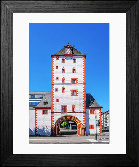 Framed Print : Iron tower, Mainz, Rhineland-Palatinate, Germany Framed Print : Iron tower, Mainz, Rhineland-Palatinate, Germany
