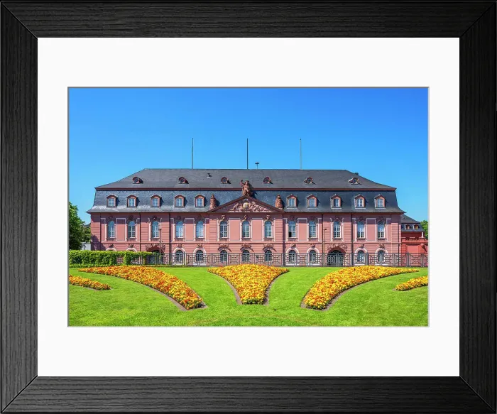 Framed Print : State chancellery, Mainz, Rhineland-Palatinate, Germany
