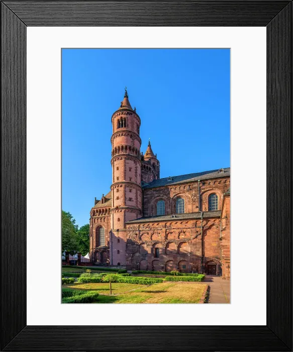 Framed Print : Cesars dome St. Peter at Worms, Rhineland-Palatinate, Germany