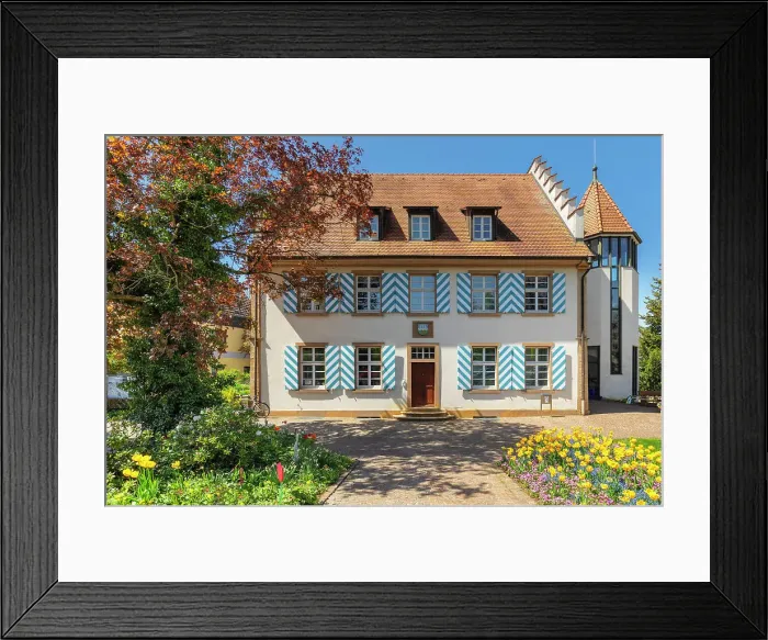 Framed Print : Schloss Bellingen Castle, Bad Bellingen, Markgrafler Land, Black Forest, Baden-Wurttemberg, Germany Framed Print : Schloss Bellingen Castle, Bad Bellingen, Markgrafler Land, Black Forest, Baden-Wurttemberg, Germany