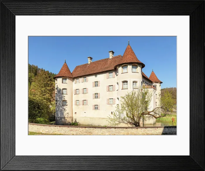 Framed Print : Water castle, Glatt, Sulz am Neckar, Black Forest, Baden Wurttemberg, Germany Framed Print : Water castle, Glatt, Sulz am Neckar, Black Forest, Baden Wurttemberg, Germany