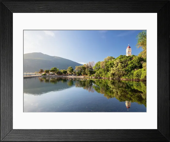 Framed Print : Karavomilos Lake, Kefalonia, Ionian Islands, Greece Framed Print : Karavomilos Lake, Kefalonia, Ionian Islands, Greece