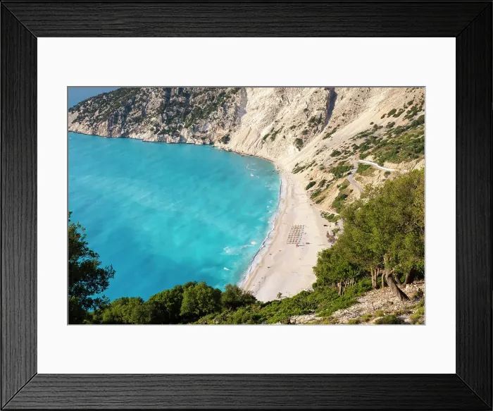 Framed Print : Myrtos Beach, Kefalonia, Ionian Islands, Greece Framed Print : Myrtos Beach, Kefalonia, Ionian Islands, Greece