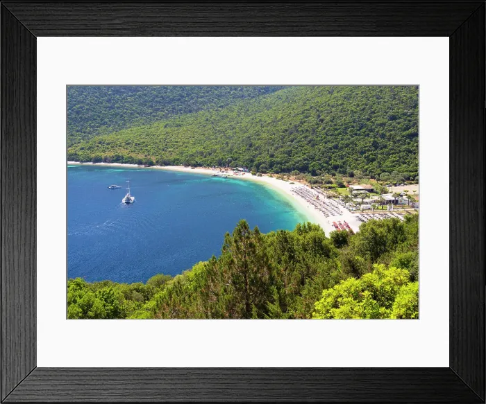 Framed Print : Antisamos Beach, Kefalonia, Ionian Islands, Greece Framed Print : Antisamos Beach, Kefalonia, Ionian Islands, Greece